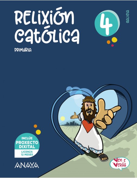 RELIXION CATOLICA 4ºPRIMARIA VEN E VERAS GALICIA 2023